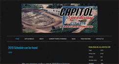 Desktop Screenshot of capitolspeedway.org